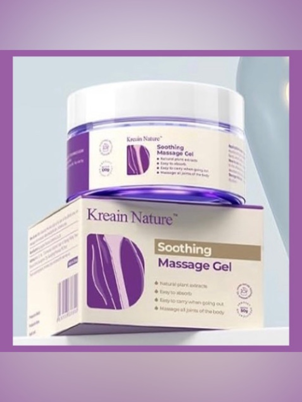 Kresin Joint Comfort Purple Massage Gel
